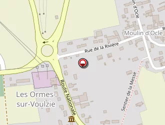 Carte de Andrieux à Ormes-sur-voulzie (les)