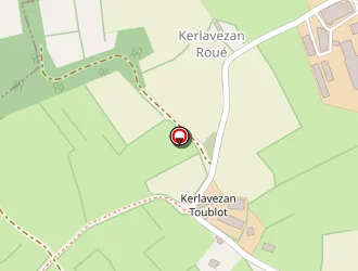 Carte de Thos Fanny à Lohuec