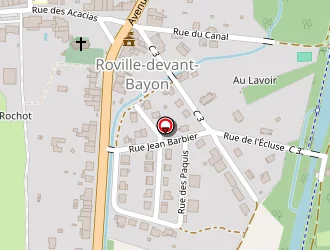 Carte de M.j.c. à Roville-devant-bayon