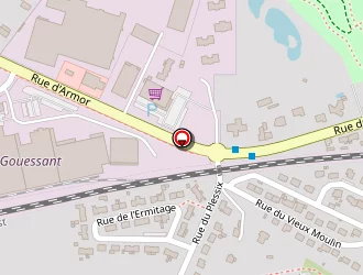 Carte de Labbé à Lamballe