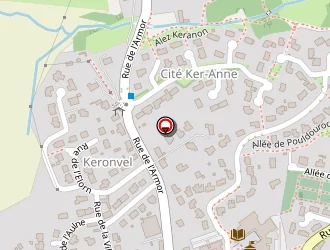 Carte de Kerhoas à Milizac