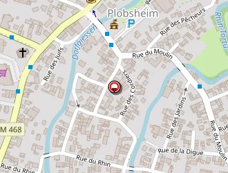 Carte de Aux Bons Amis à Plobsheim