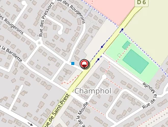 Carte de Piat James à Champhol