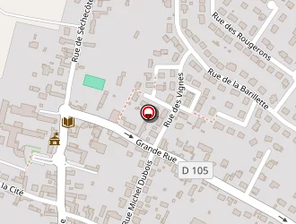 Carte de Chevalier Martine à Champhol