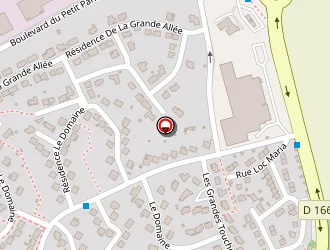 Carte de Lamandé à Taden