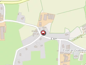 Carte de Gaec Coat Ar Guever à Milizac