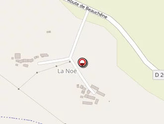 Carte de C . G . Performer à Gandelain