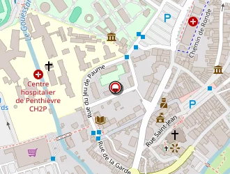 Carte de Saintilan à Lamballe