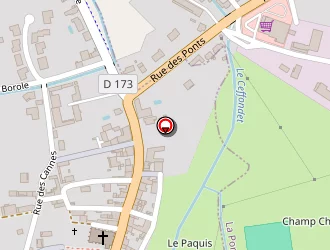 Carte de Site D'aeromodelisme à Ceffonds