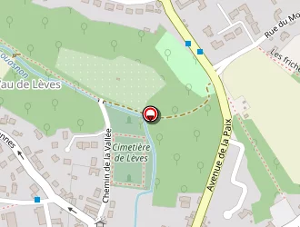 Carte de La Poste à Lèves