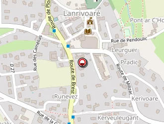 Carte de Corre Mickaël à Lanrivoaré