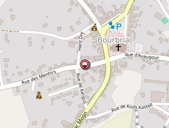 Carte de Bourbriac Motoculture à Bourbriac