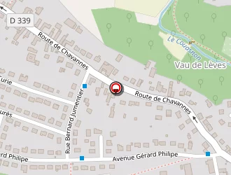 Carte de Laureen Lhopiteau à Lèves