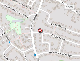 Carte de Bayard Jean-pierre à Lèves