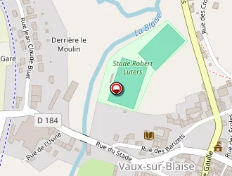 Carte de Terrain De Volley-ball à Vaux-sur-blaise