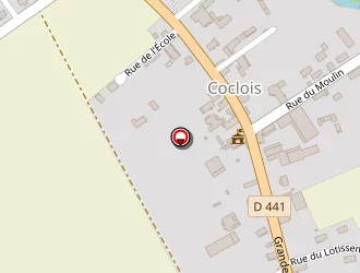 Carte de Brunot Denis à Coclois