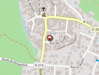 Carte de Klein Roland à Bœrsch