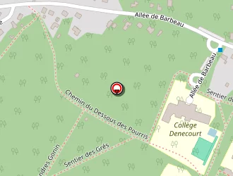 Carte de Ecole à Bois-le-roi