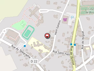 Carte de Secret De Beauté à Bourbriac