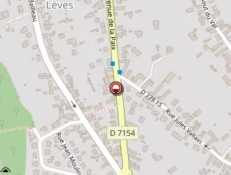 Carte de Lefèvre Damien à Lèves