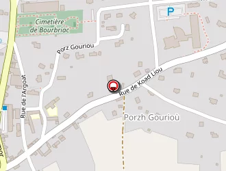 Carte de Ecole Saint Briac à Bourbriac