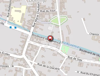 Carte de Montelec à Donnemarie-dontilly