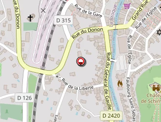 Carte de Streckdenfinger Robert à Broque (la)