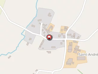 Carte de Saint André (earl) à Plédéliac