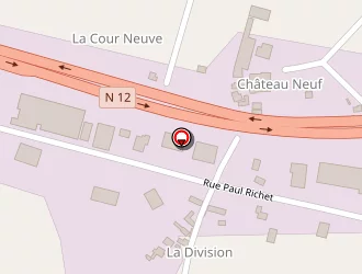 Carte de S.a.m.p (société Armoricaine Mécanique De Précision) à Pommeret