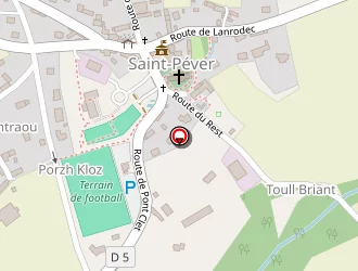 Carte de Salle Polyvalente à Saint-péver