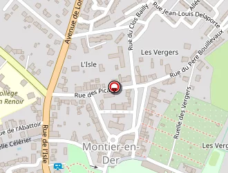 Carte de Md Coiffure à Montier-en-der