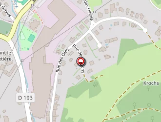 Carte de Ecole Primaire Publique à Barembach