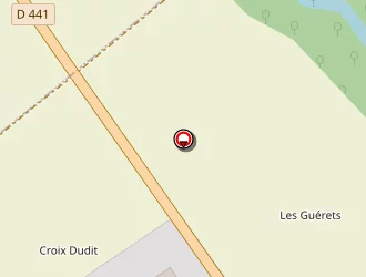 Carte de Dupré Patrick à Coclois