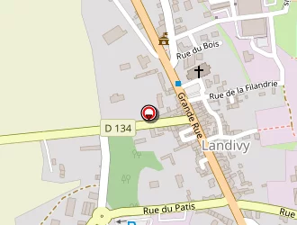 Carte de Belle Madeleine à Landivy