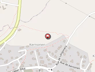 Carte de Conq Christophe à Brélès