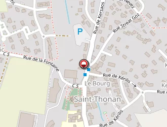 Carte de Ecole Sainte Anne à Saint-thonan