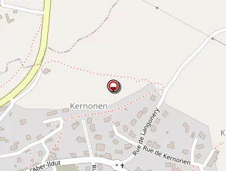 Carte de S-t-elect à Brélès