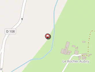 Carte de Rocher Aubry (earl) à Mellé