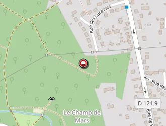 Carte de Les Logis Levois à Lèves