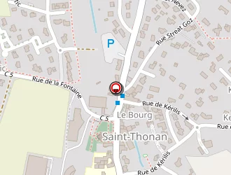 Carte de E.leclerc Drive à Saint-thonan