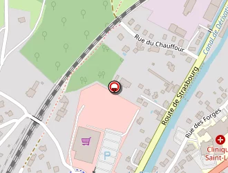 Carte de Etablissements Publics De Santé Alsace Nord à Schirmeck