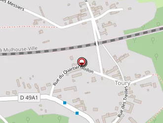 Carte de La Minotière à Hermé