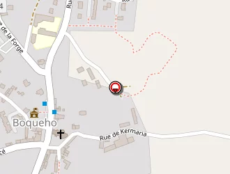 Carte de Le Cabec Gabrielle à Boqueho