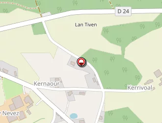 Carte de De Kernaour (gaec) à Saint-péver