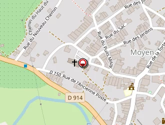 Carte de Cour De L'ecole à Moyen