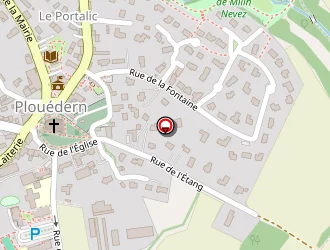 Carte de Ecole Saint Edern à Plouédern