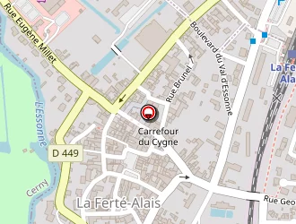 Carte de Institut De Beauté Chama à Ferté-alais (la)