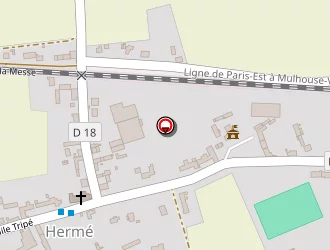 Carte de Douillet Raymond à Hermé