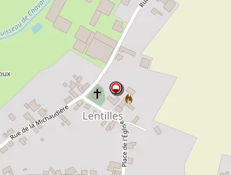 Carte de Brouillard Claude à Lentilles