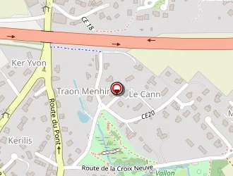 Carte de Cam (earl) à Plouédern